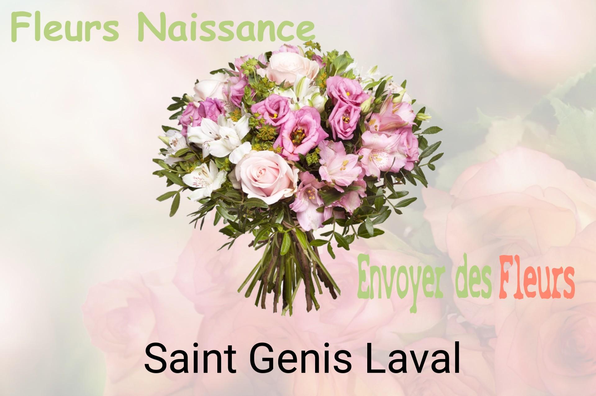 Bouquet de fleurs de naissance livré à Saint-Genis-Laval